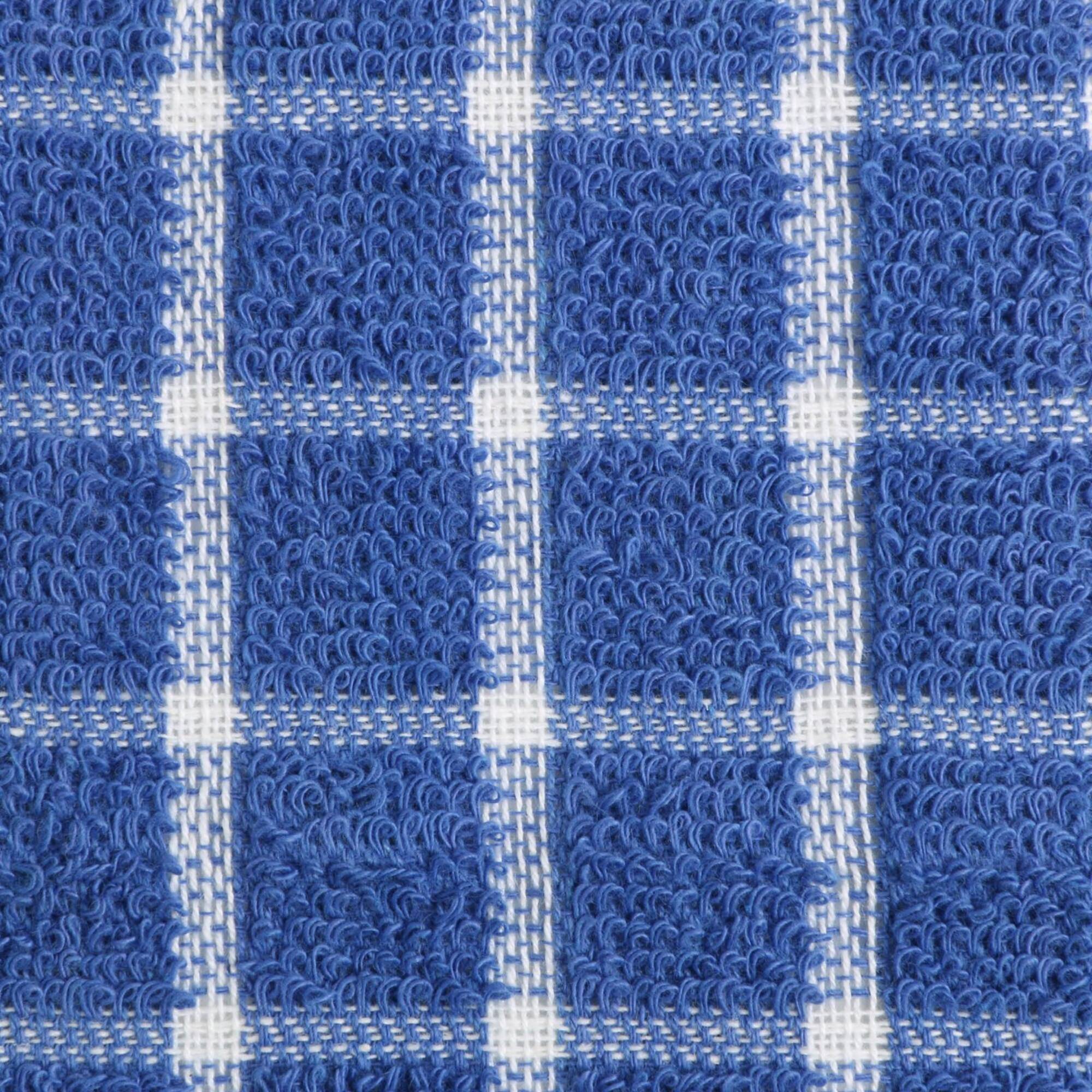 DII® Blue Combo Windowpane Dishcloths, 6ct.